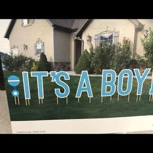 IT’S A BOY SIGN